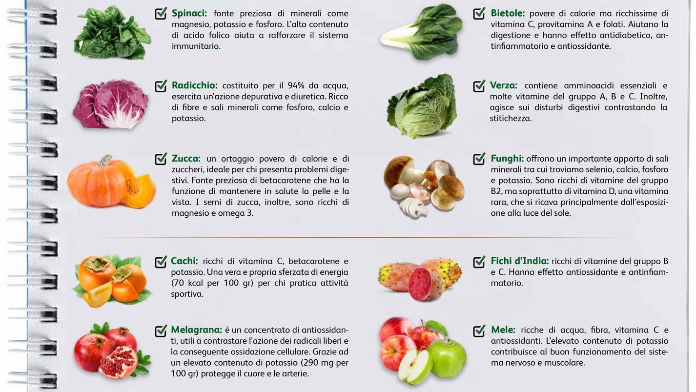 Mangiare di stagione - Ottobre