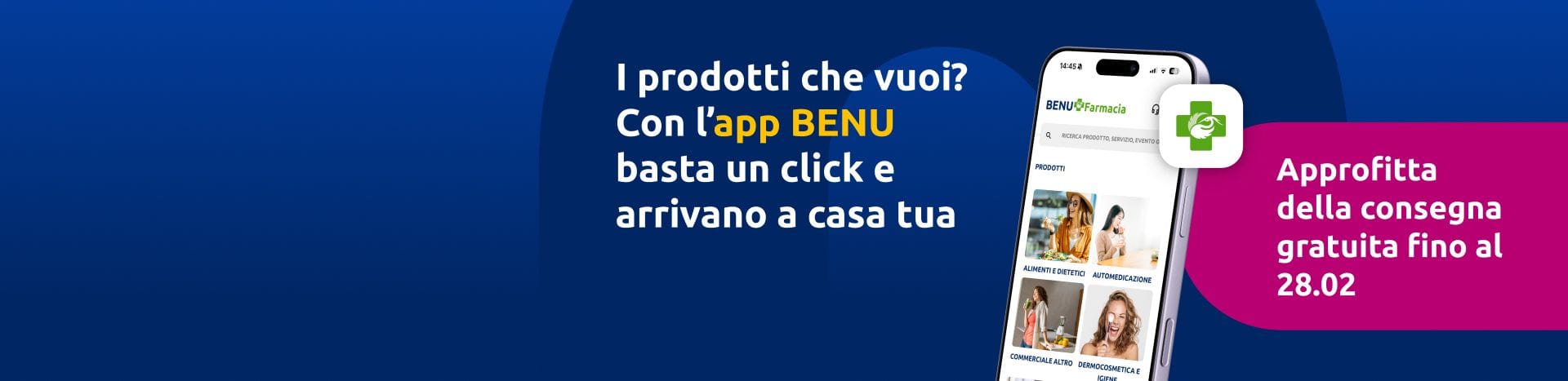 Consegna gratuita con l'App!