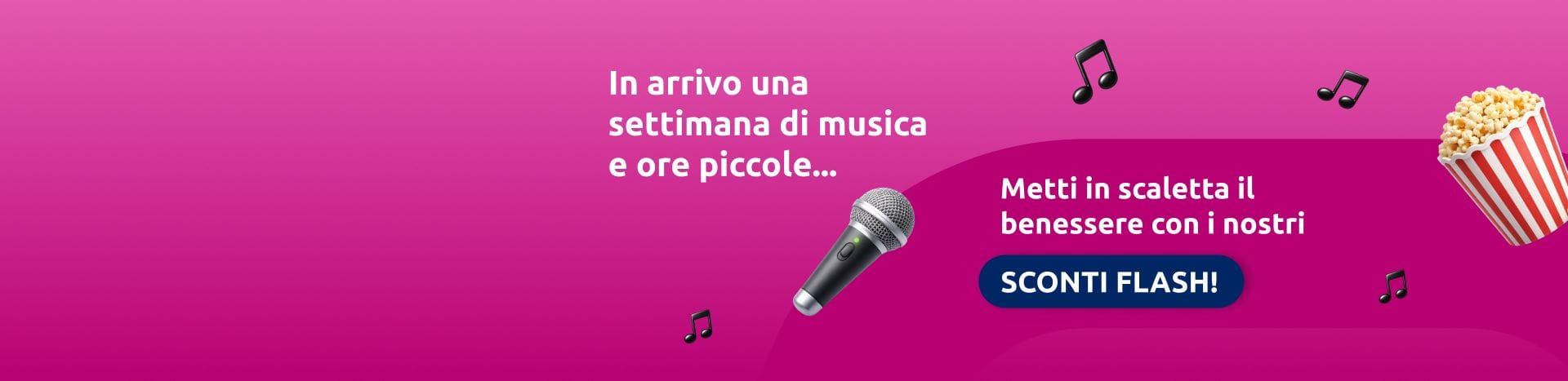 SCONTI FLASH a tutto volume!