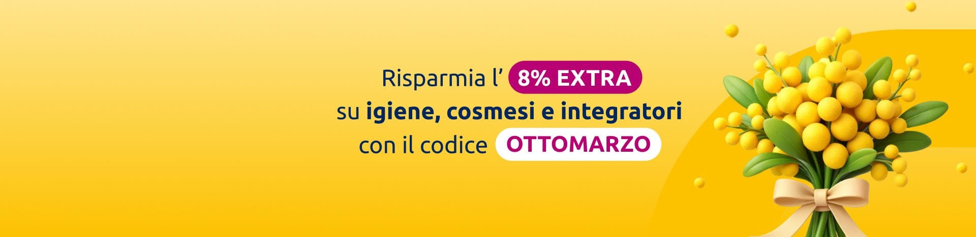 8% EXTRA SCONTO
