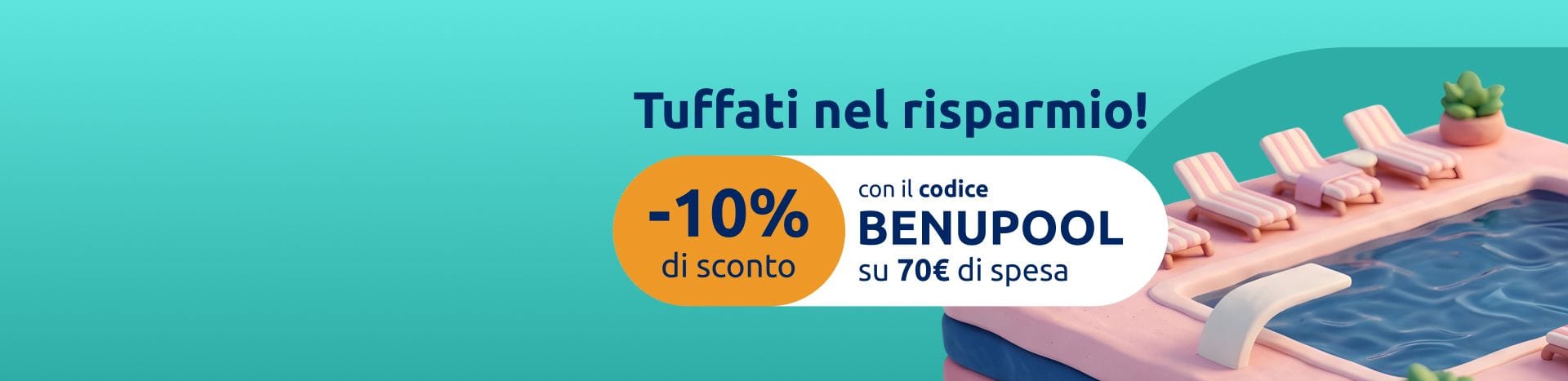 Tuffati nel risparmio con BENUPOOL