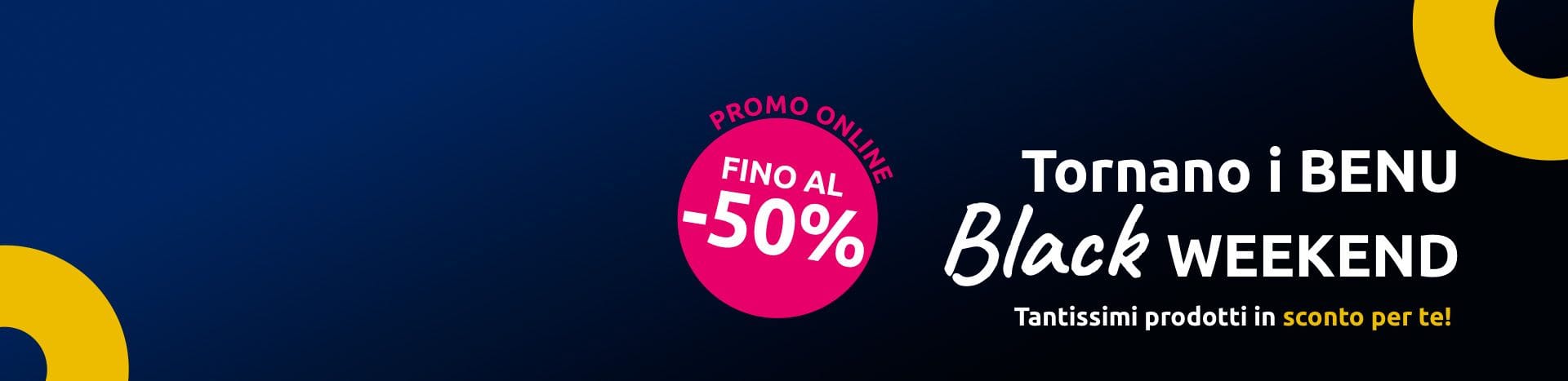 ULTIMA OCCASIONE: FINO AL -50%!